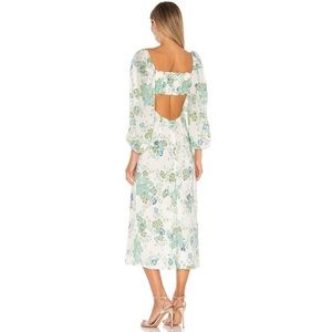 NWT for love and lemons Goldie dress. Revolve